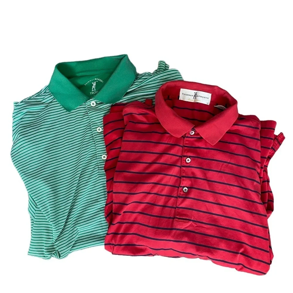 Bundle (2) Fairway Greene Polo